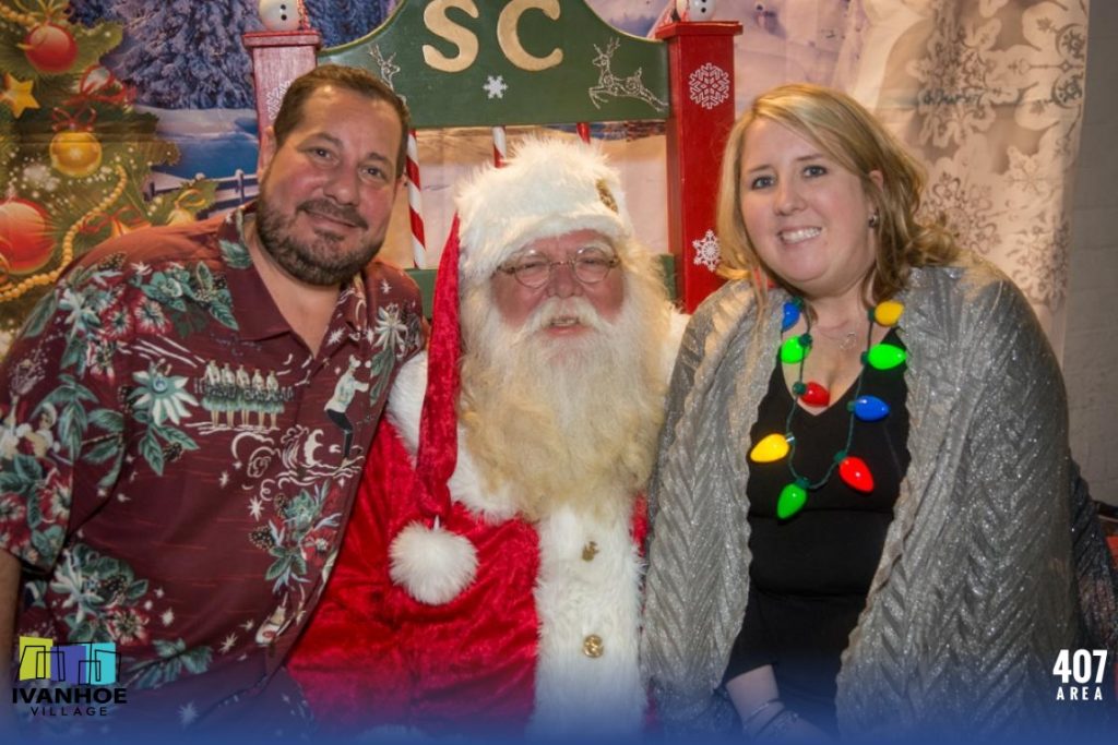 Santa at Lake Ivanhoe Jingle