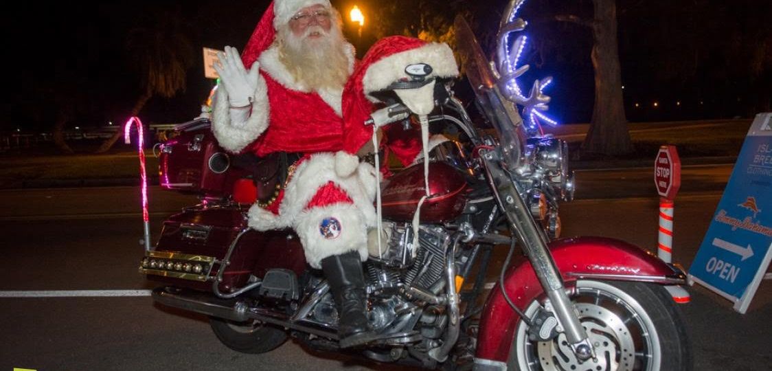 Santa Biker