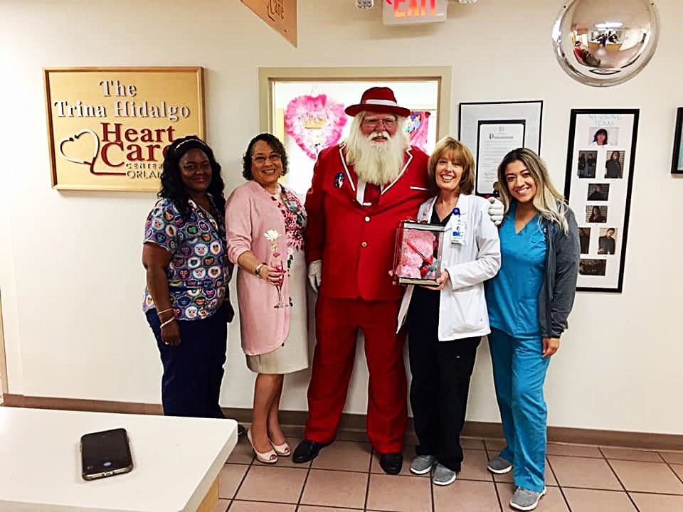 Trina Hidalgo Heart Care Center team 9th yr anniversary recovery Award